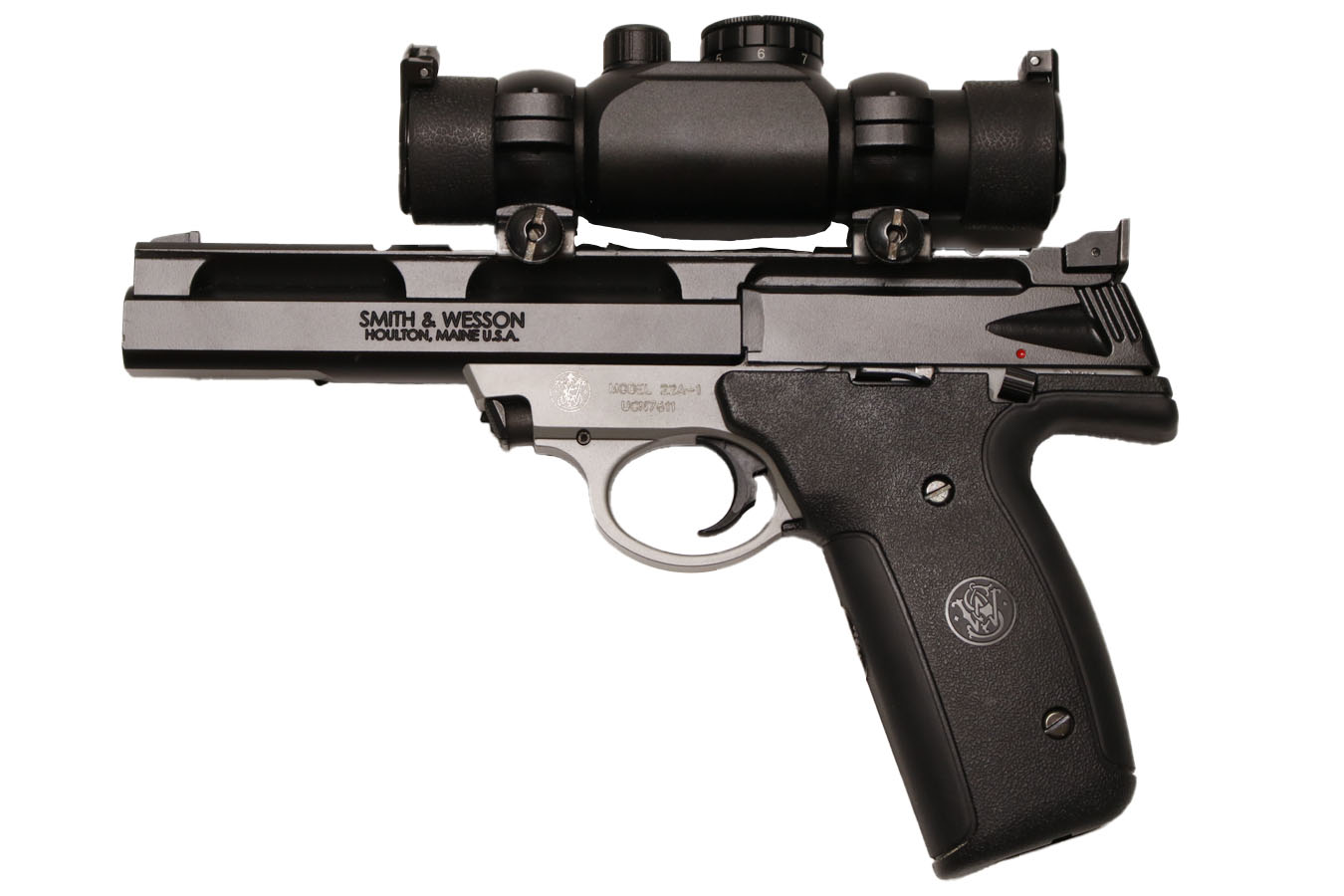 SMITH AND WESSON 22A-1 22LR Police Trade-In Pistol with Optic